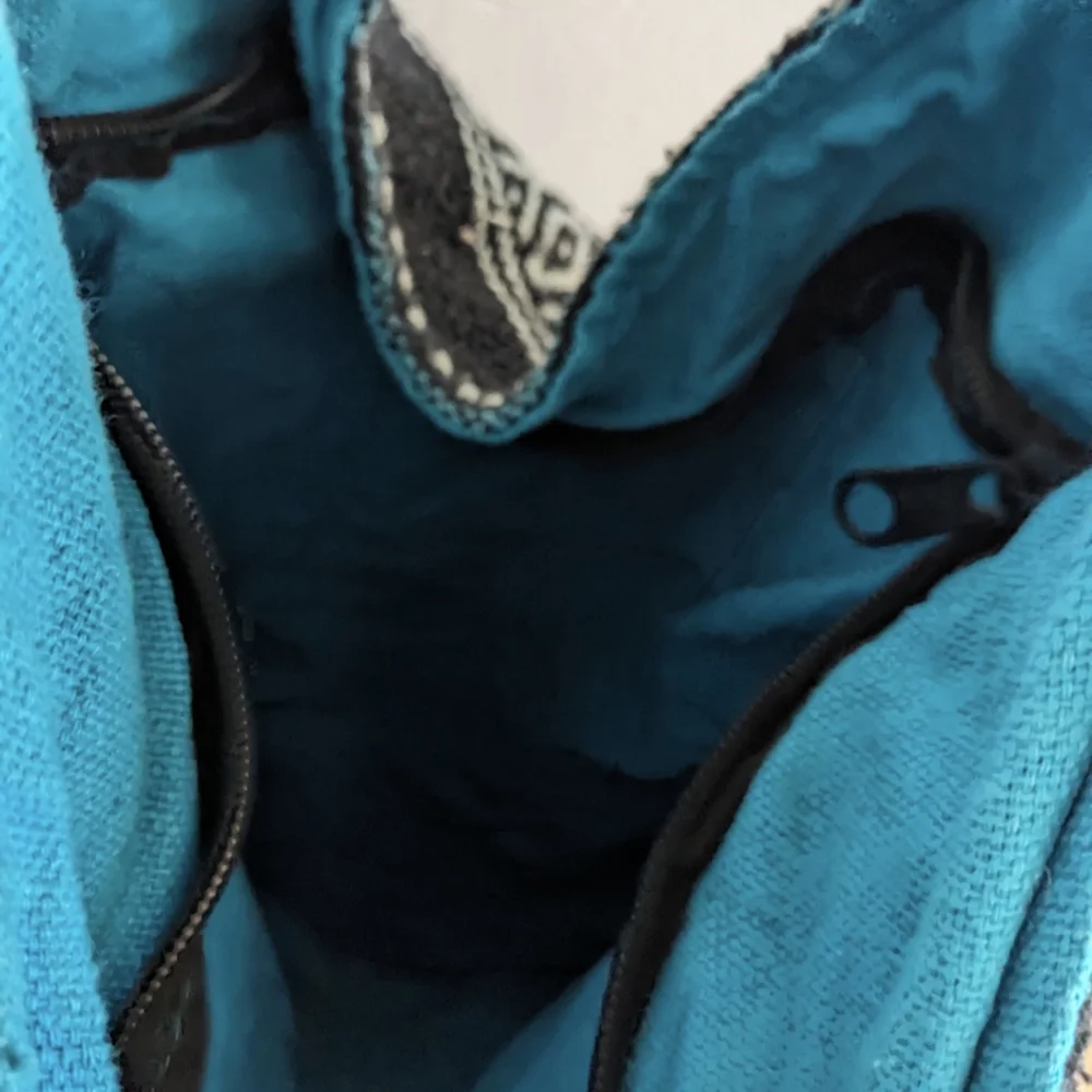 Guatemalan Knit Hobo Tote Bag - Unisex